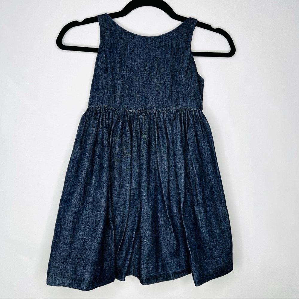 Stylish Blue Denim Kids Dress